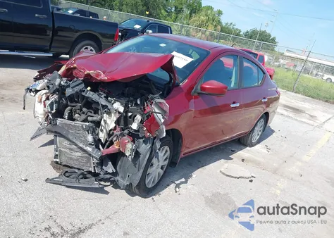 2017 Nissan Versa из США, поврежденный, VIN 3N1CN7AT1HL830510